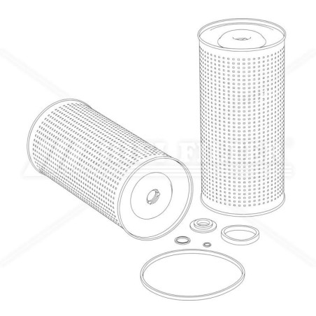 Filtro olio Motrio 8671002697 per macchine movimento terra | Il Mio Filtro