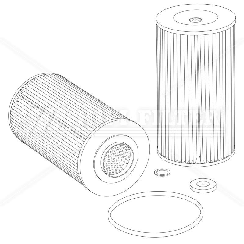 Filtro olio Kawasaki 5020101360 per macchine movimento terra | Il Mio Filtro