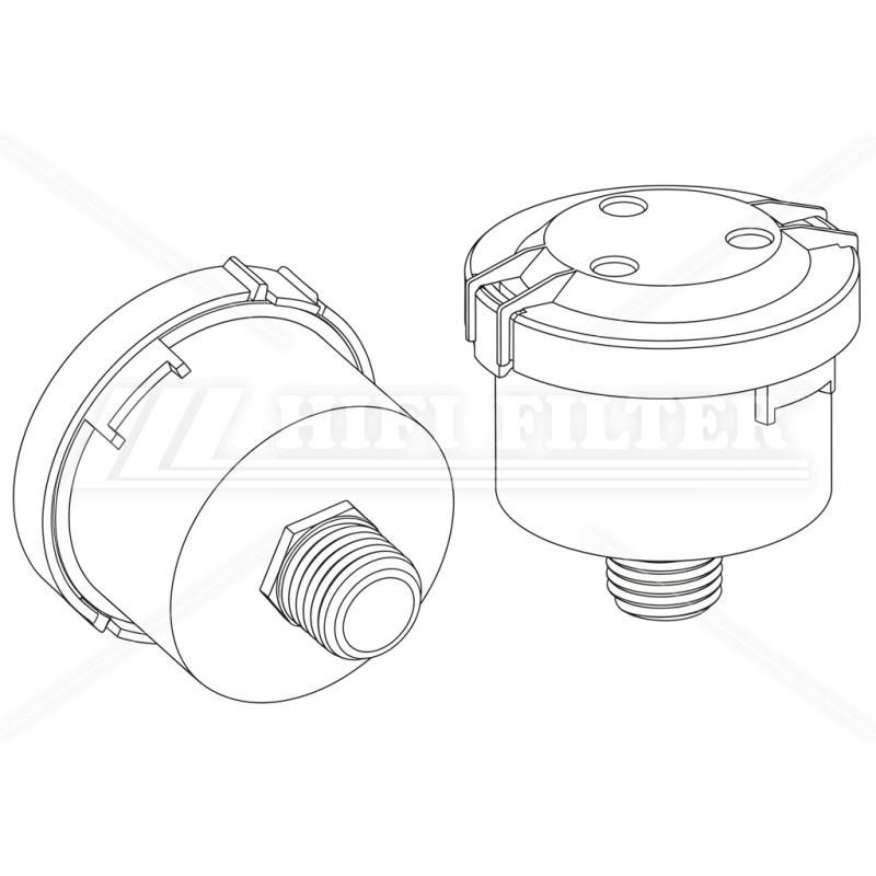 Filtro aria John Deere R556122 per trattori agricoli | Il Mio Filtro