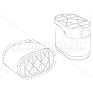 Filtro aria 00357250 per trattori e macchine agricole