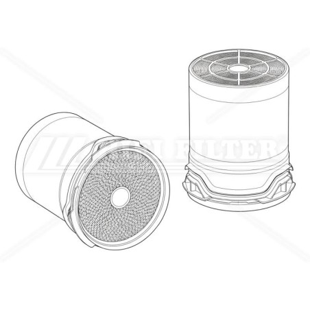 Filtro aria John Deere AL230505 per trattori agricoli | Il Mio Filtro