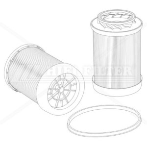 Filtro idraulico 1075566 per trattori e macchine agricole