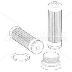 Filtro olio V220PF301025A per trattori FENDT