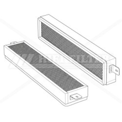 Filtro abitacolo ACP0858530 per trattori JOHN DEERE e MASSEY FERGUSON