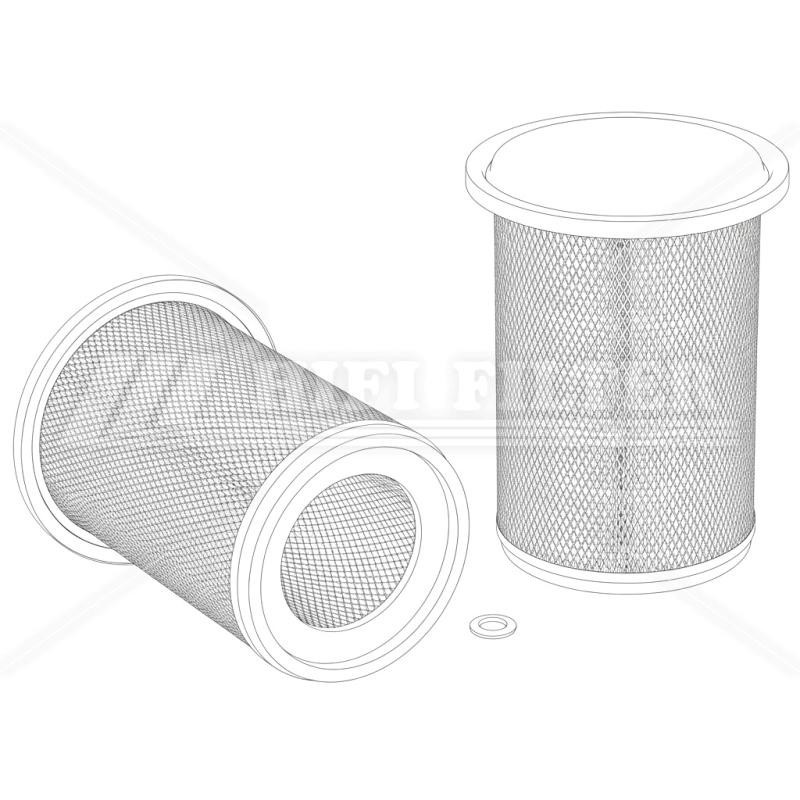 Filtro aria P52-6490 per trattori e macchine agricole | Euroagricola