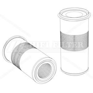 Filtro aria 80354655 per mietitrebbie NEW HOLLAND