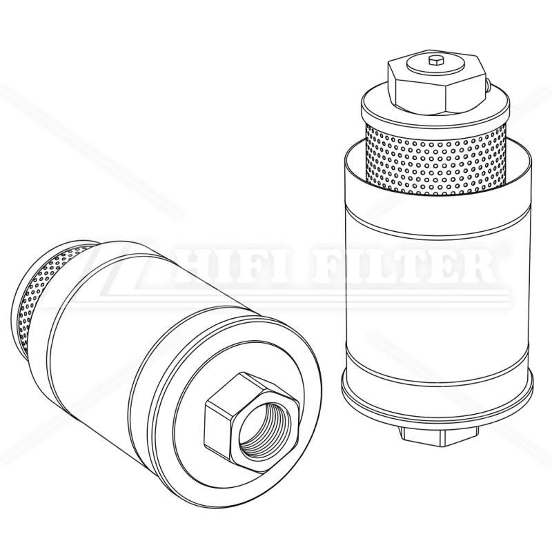 Filtro idraulico Hyundai 904738400 per applicazioni industriali | Il Mio Filtro