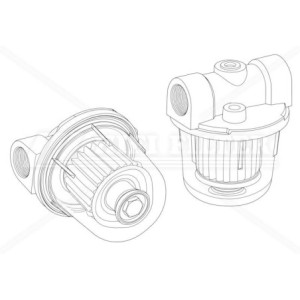 Filtro carburante 70451006PG per macchine movimento terra | Il Mio Filtro