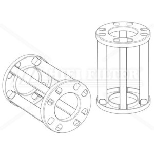 Filtro Caterpillar 8S9129 per applicazioni industriali e movimento terra | Il Mio Filtro
