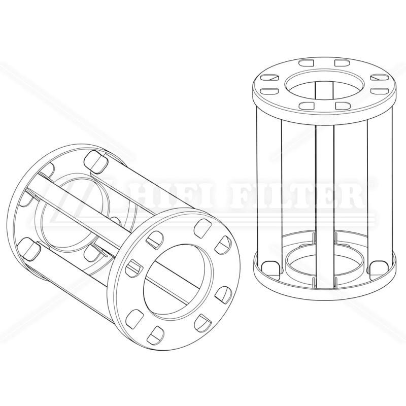 Filtro Caterpillar 8S9129 per applicazioni industriali e movimento terra | Il Mio Filtro
