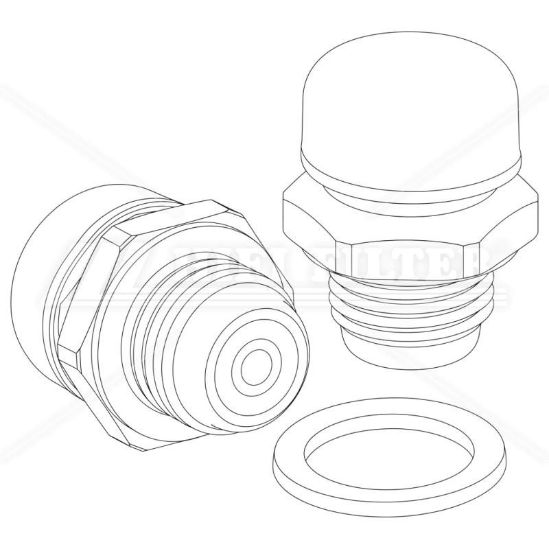 Filtro aria Wacker 1000320838 per macchine movimento terra | Il Mio Filtro