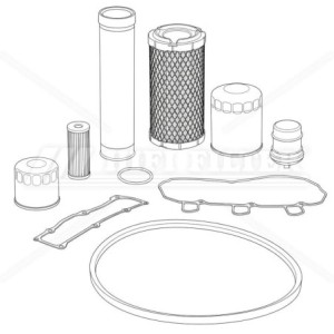 Accessorio filtro KM401M0252A75 per macchine movimento terra | Il Mio Filtro
