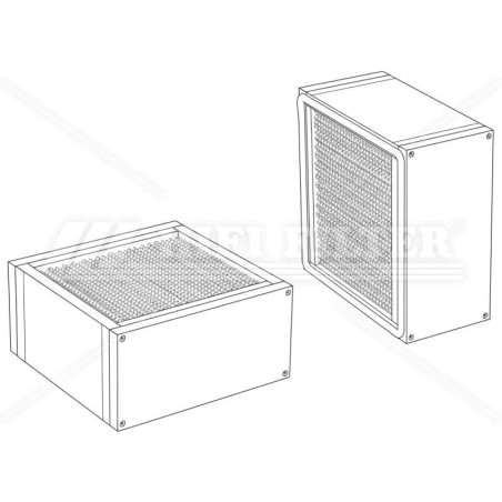 Filtro aria AAF 1111100002 per macchine movimento terra | Il Mio Filtro