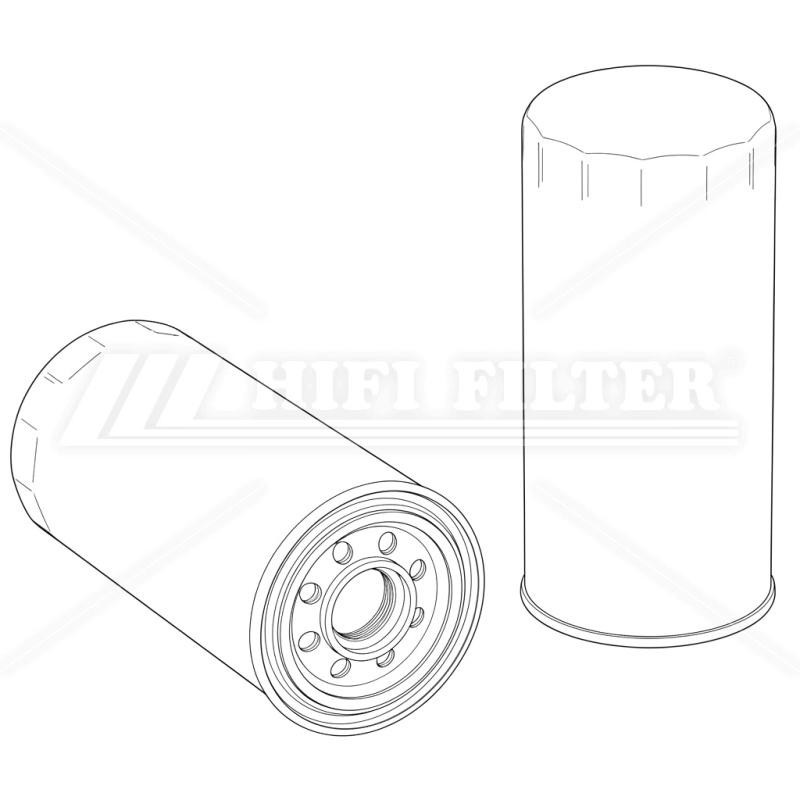 Filtro olio Atlas Copco 1625481100 per macchine movimento terra | Il Mio Filtro