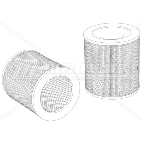 Filtro aria Yvel YFA02302 per macchine movimento terra | Il Mio Filtro
