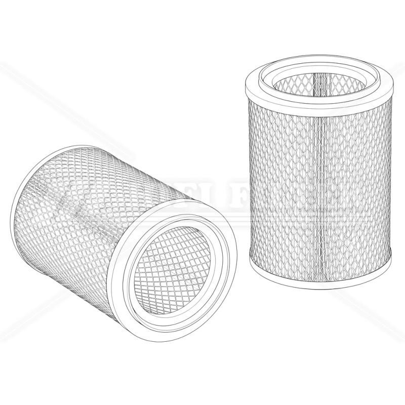 Filtro aria Case 9303544 per macchine movimento terra | Il Mio Filtro