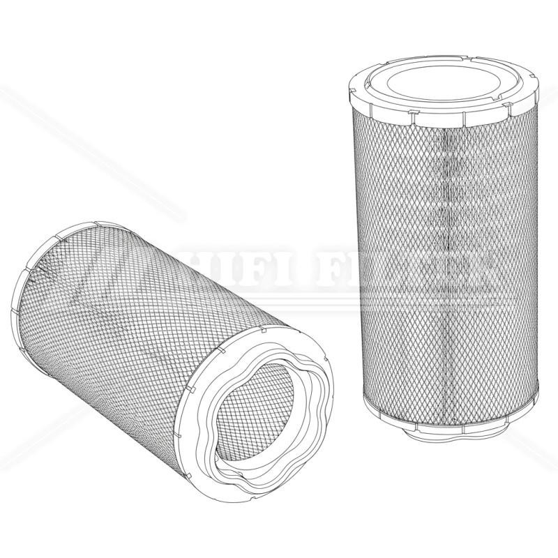 Filtro aria Volvo 17500256 per macchine movimento terra | Il Mio Filtro