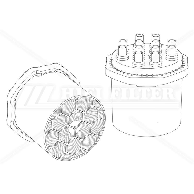 Filtro aria Caterpillar 5276894 per macchine movimento terra | Il Mio Filtro