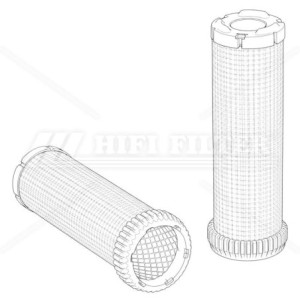 Filtro aria Doosan 46707047 per macchine movimento terra | Il Mio Filtro