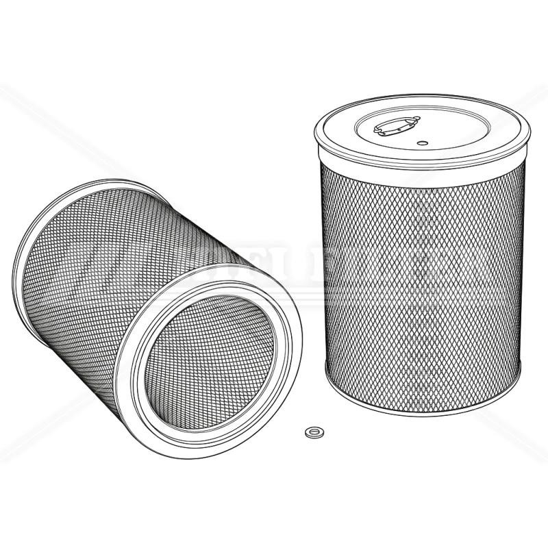 Filtro aria Difa 4305M per macchine movimento terra | Il Mio Filtro