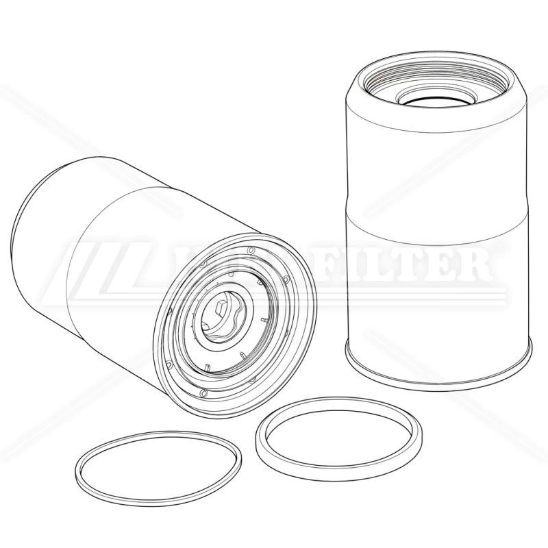 Filtro carburante DZ105040 per trattori e macchine agri | Euroagricola