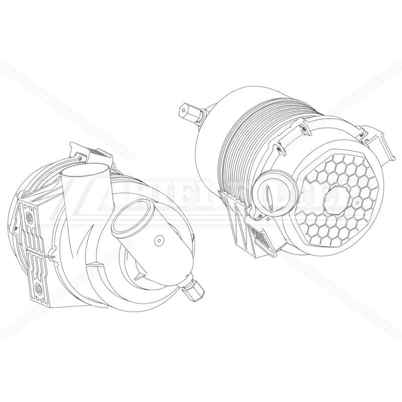 Filtro aria Caterpillar 5261325 per macchine movimento terra | Il Mio Filtro