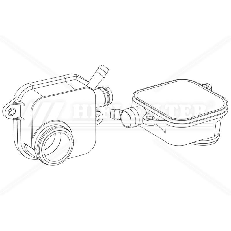 Filtro aria 3964092 per mietitrebbie e macchine da raccolta CASE e NEW HOLLAND