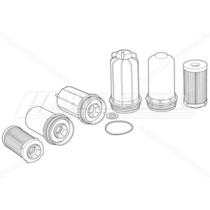 Filtro carburante X22-0185 per trattori e macchine agri | Euroagricola