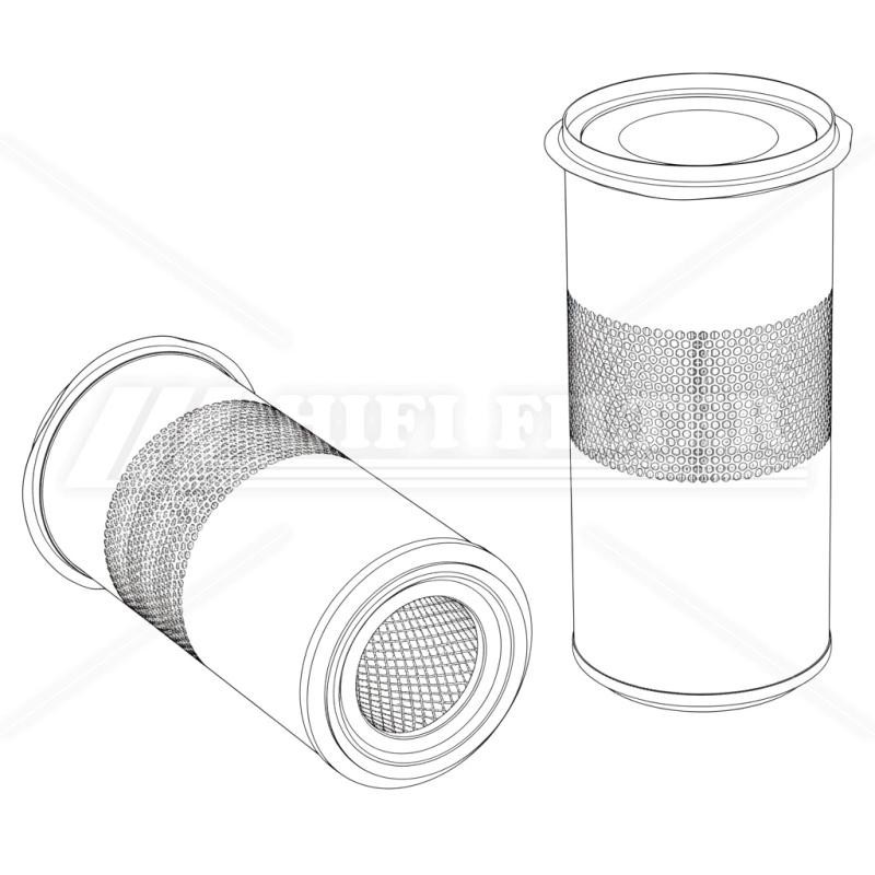Filtro aria 80354655 per mietitrebbie NEW HOLLAND