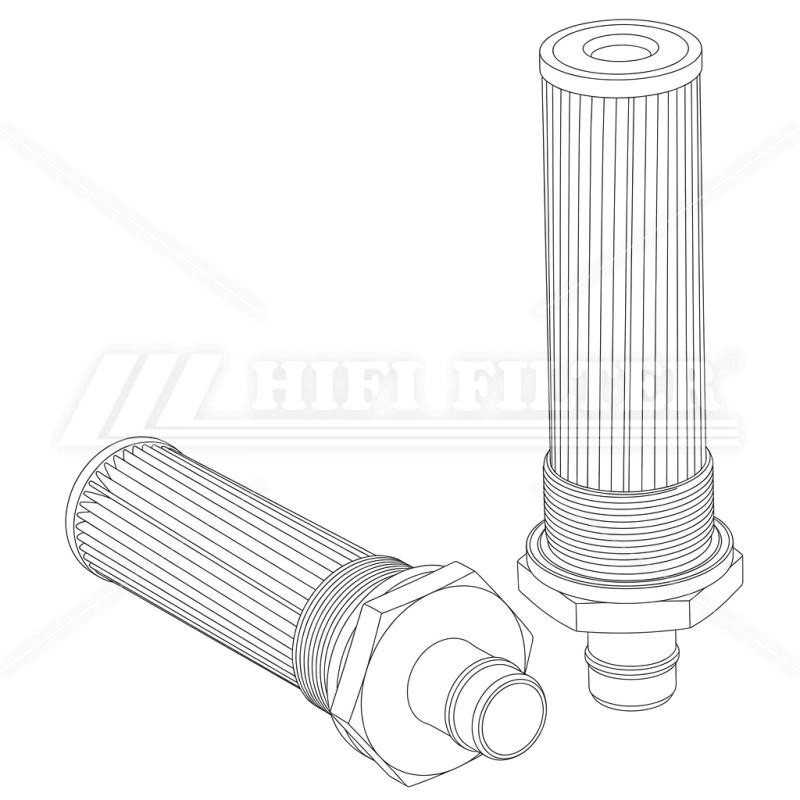 Filtro idraulico Bell BN027424 per macchine movimento terra | Il Mio Filtro