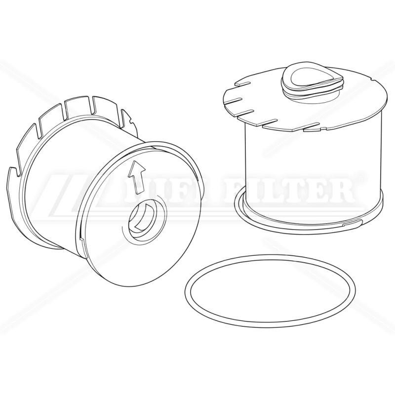 Filtro aria ACX3595030 per trattori FENDT