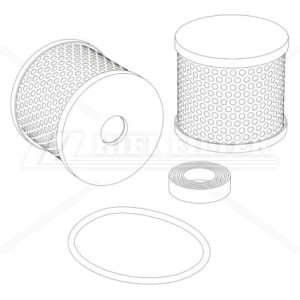 Filtro aria Euroliners AMG250XW per macchine movimento terra | Il Mio Filtro