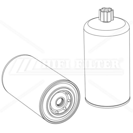 Filtro carburante MDF0408 per macchine movimento terra | Il Mio Filtro