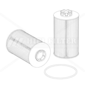 Filtro carburante MAN 51125036003 per macchine movimento terra | Il Mio Filtro