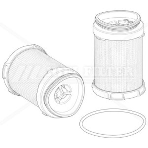 Filtro carburante Bomag 05833045 per macchine movimento terra | Il Mio Filtro
