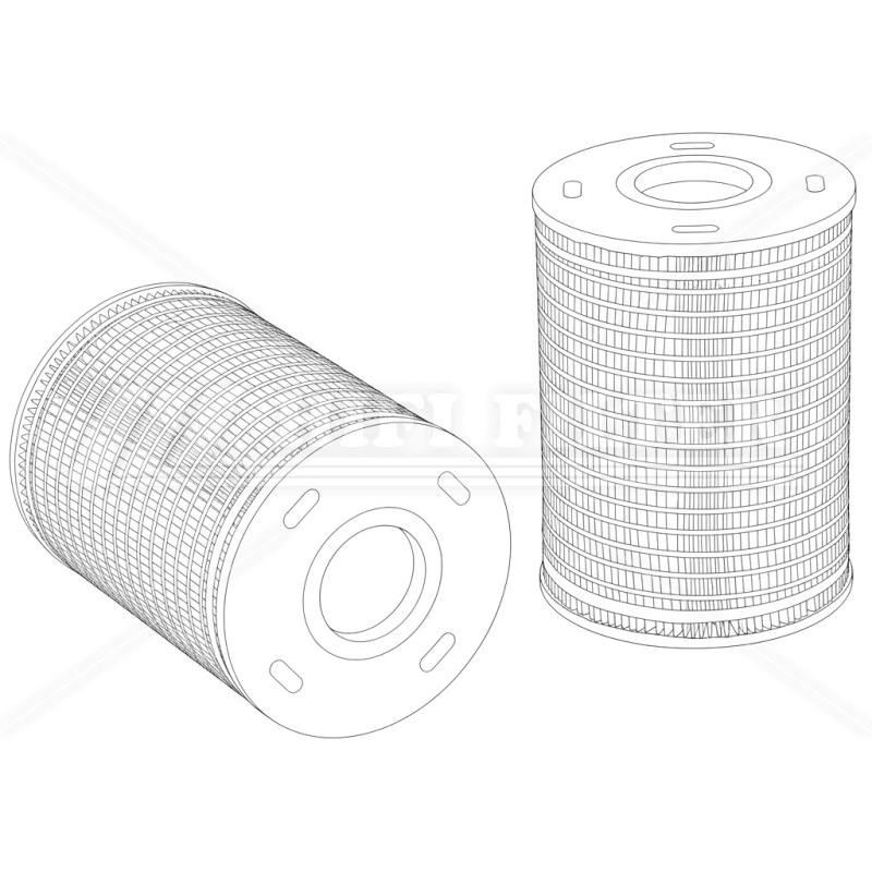 Filtro olio Caterpillar 2765403 per macchine movimento terra | Il Mio Filtro