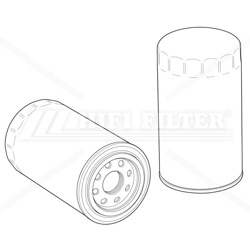 Filtro olio Xcmg 860163806 per applicazioni industriali e movimento terra | Il Mio Filtro