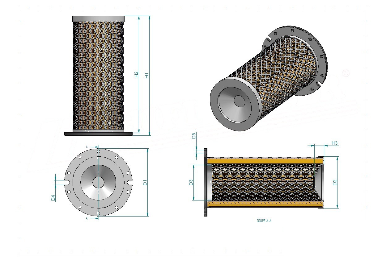 Disegno tecnico SA14644