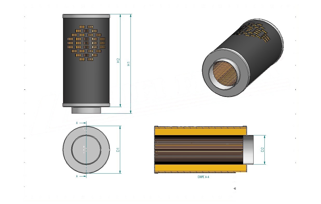 Disegno tecnico SA16000