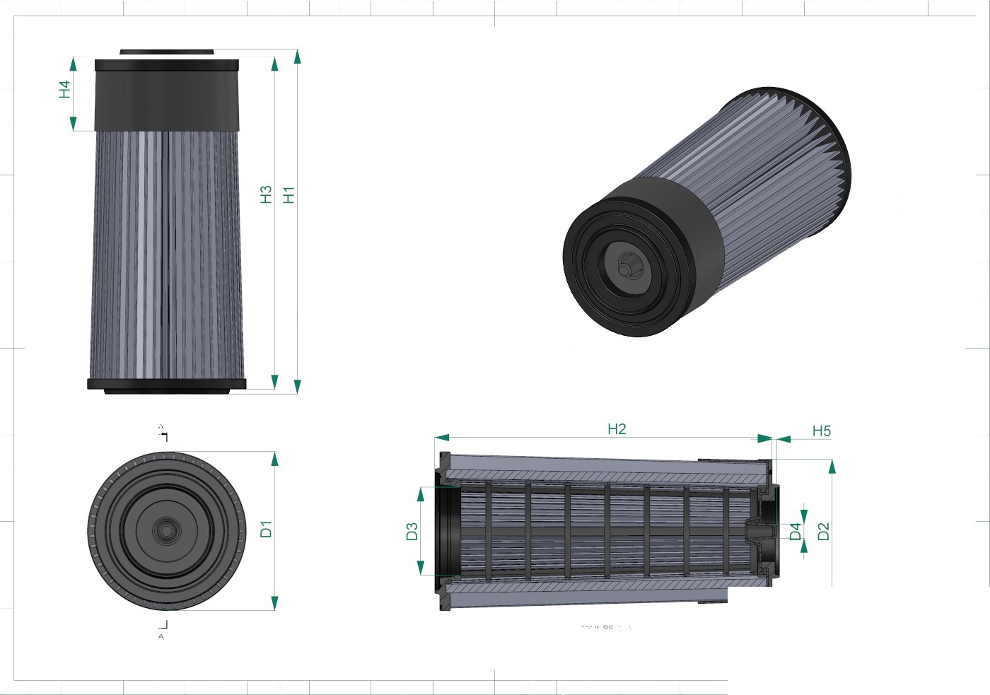Disegno tecnico SA160030