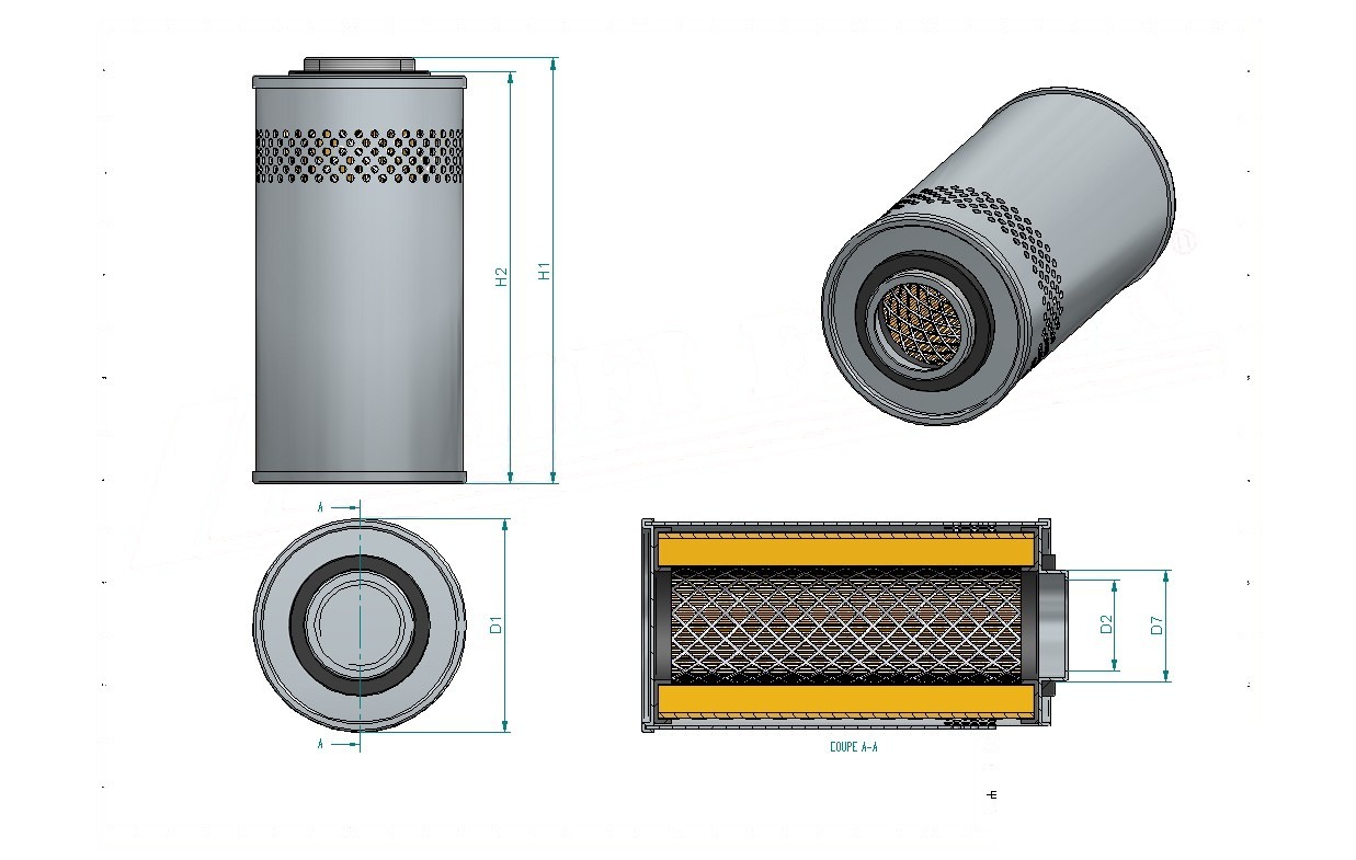 Disegno tecnico SA16036