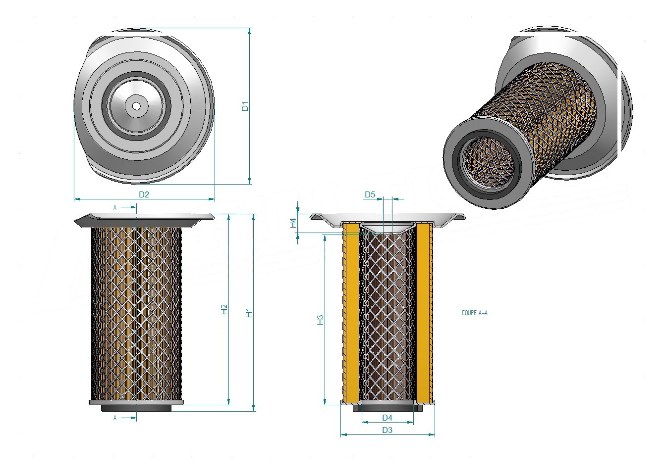 Schema tecnico SA17004
