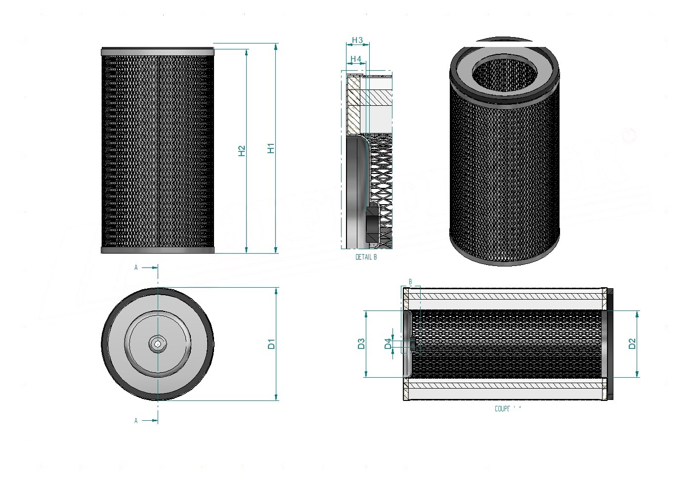 Schema tecnico SA17120