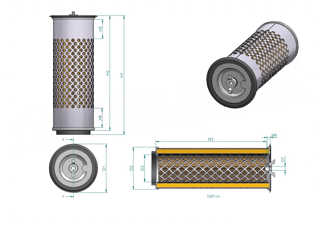 Disegno tecnico SA17357