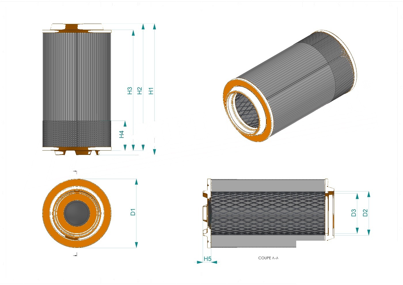 Schema tecnico SA17363