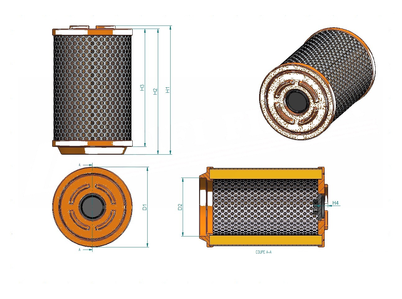 Schema tecnico SA17541