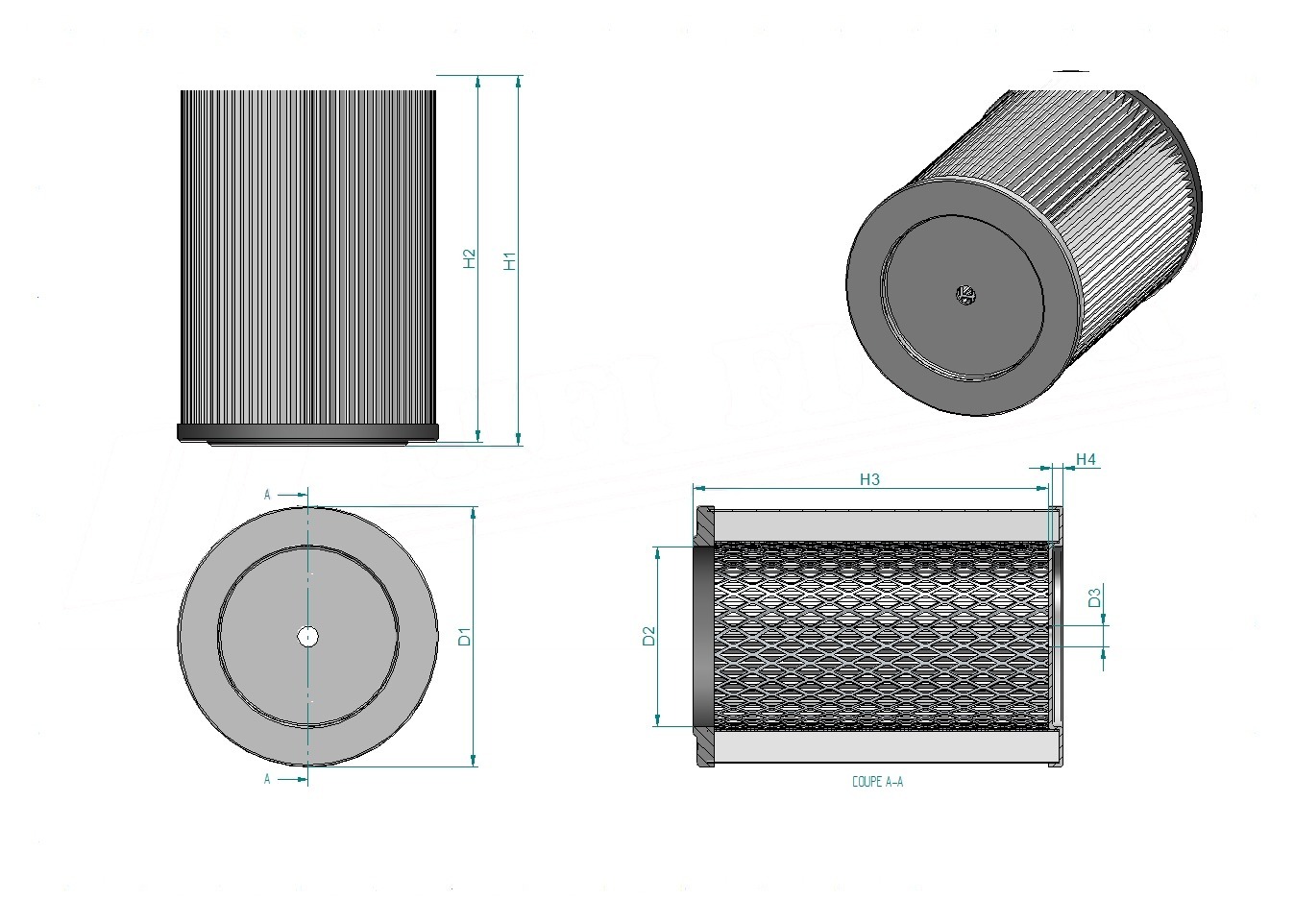 Disegno tecnico SA17564