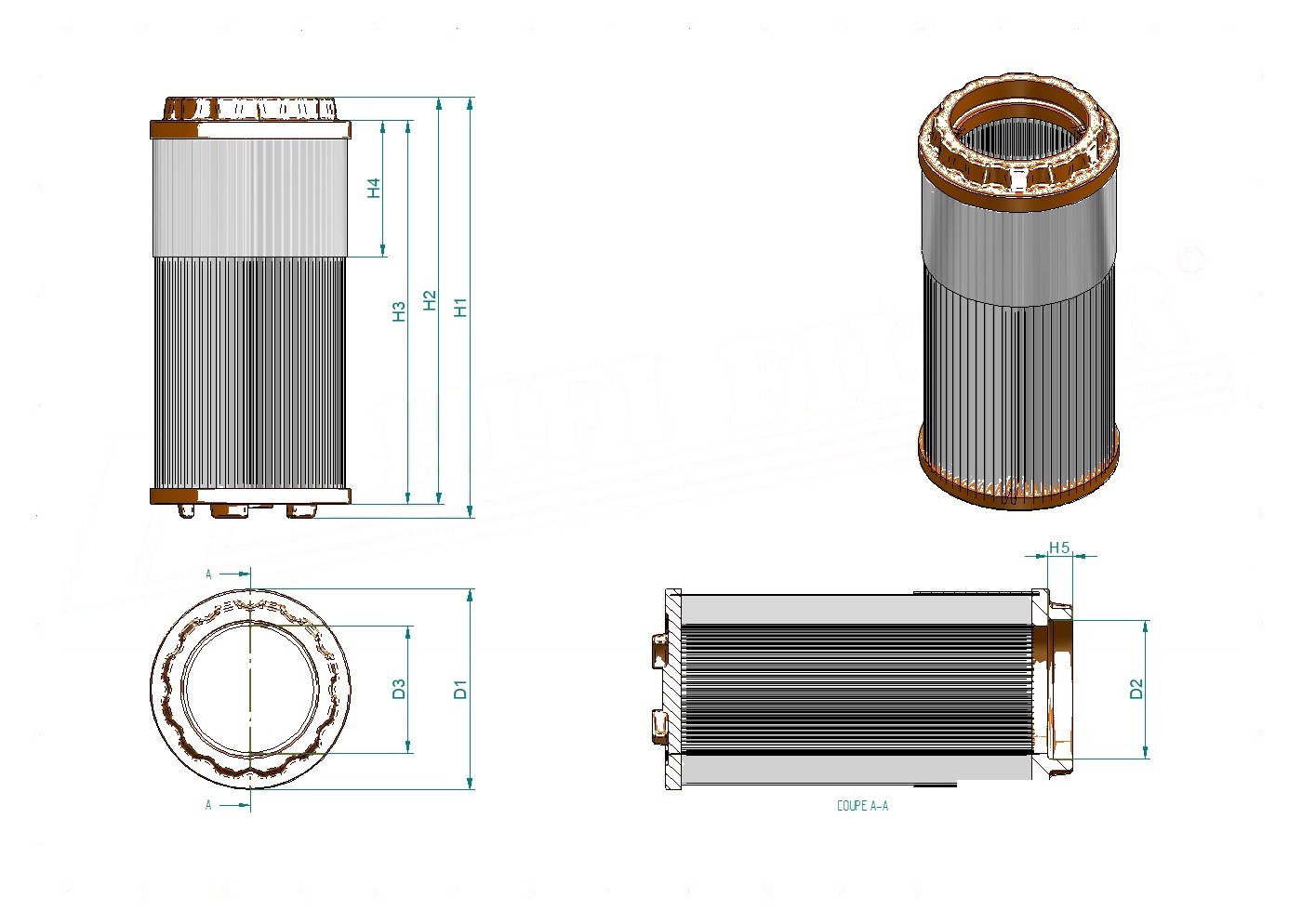Disegno tecnico SA17599