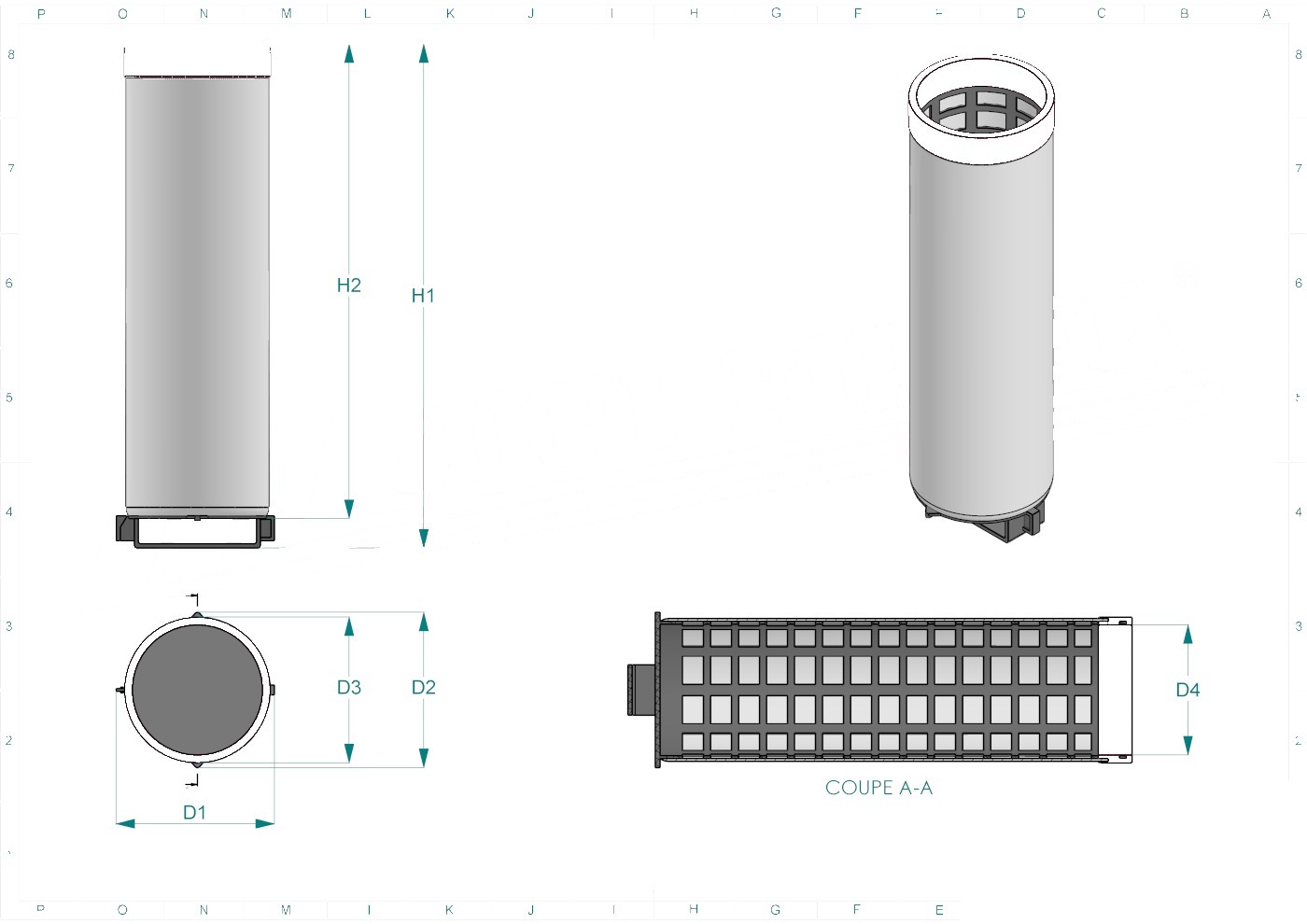 Schema tecnico SA17603