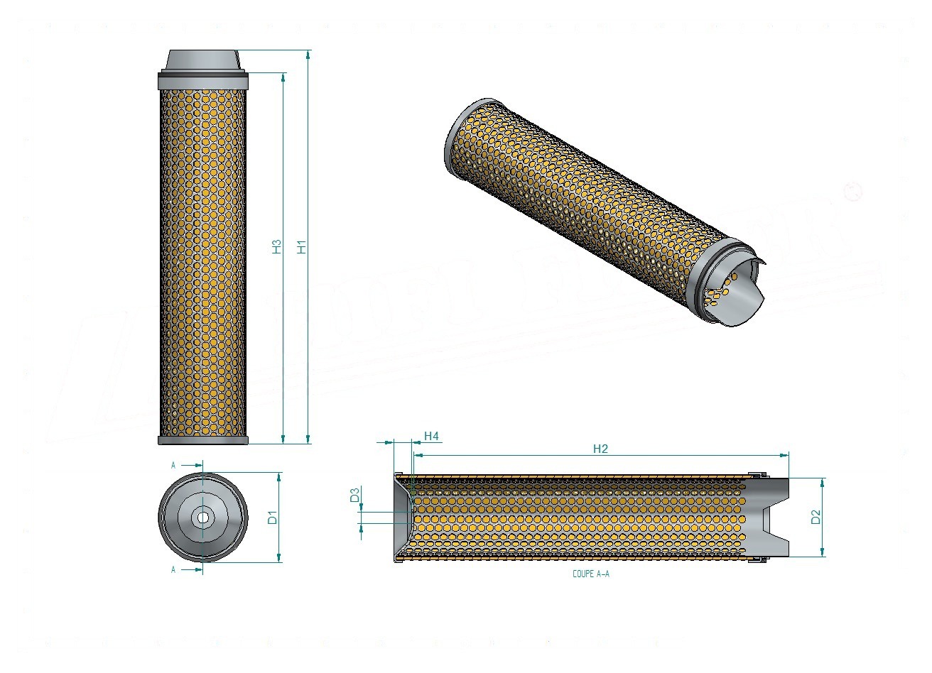 Schema tecnico SA17685